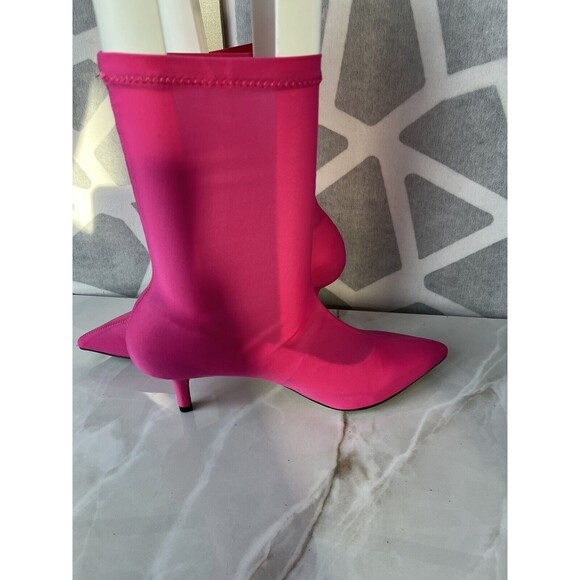 H&M Pink Heeled Boots - Picture 7 of 11